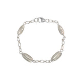 Agapanthus Pod & Chain Bracelet