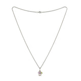 Allium Pendant beaded with chain (Copy)