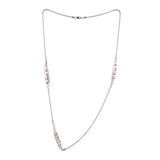 Sweet Pea & Chain Necklace