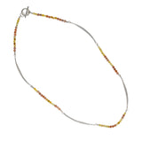 Golden Poppy Beaded Necklace