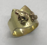 Frog & Lilypad Ring