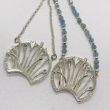 Agapanthus Pendant on chain