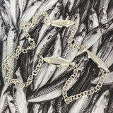Three Fish & Chain Necklace