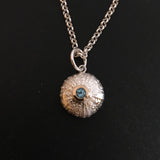 Sea Urchin Pendant with chain