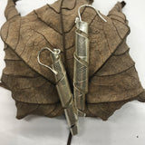 Curled Leaf  Earrings