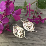 Honesty Seed Pod Earrings