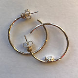 Mouse Hoop Earrings