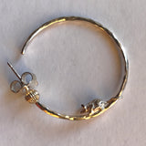 Mouse Hoop Earrings