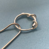 Lobster Antennae Pendant with chain