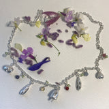 Flower Garden Charm Necklace