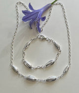 Agapanthus Pod & Chain Necklace