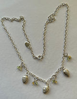 Quaking Grass Charm Necklace