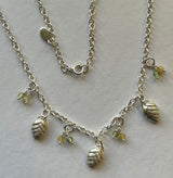 Quaking Grass Charm Necklace