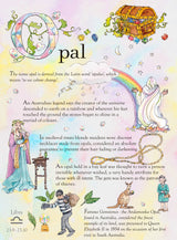 Greetings Card - Opal