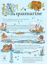 Greetings Card - Aquamarine