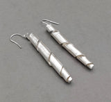 Curled Leaf  Earrings