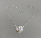 Hare & Moonstone Pendant with chain