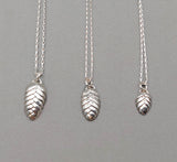 Quaking Grass Pendant with chain