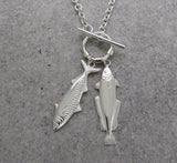Two Fish Toggle Necklace