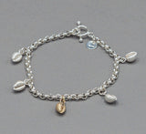 Cowrie Charm Bracelet