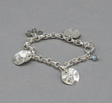 Frog & Lilypad Charm Bracelet