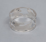 Hare Bangle with Gemstone Eyes