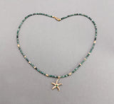 Starfish Beaded Necklace