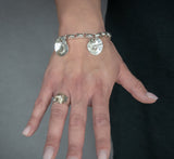 Frog & Lilypad Charm Bracelet