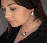 Hare & Moonstone Pendant with chain