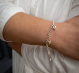 Cowrie Charm Bracelet