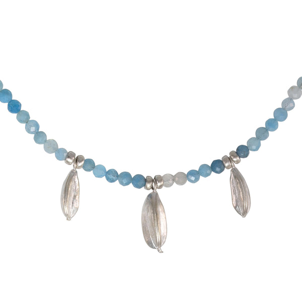 Agapanthus Beaded Necklace