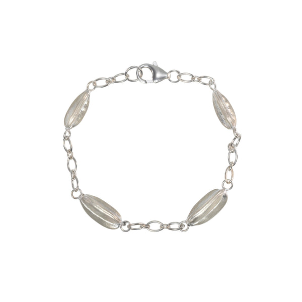 Agapanthus Pod & Chain Bracelet