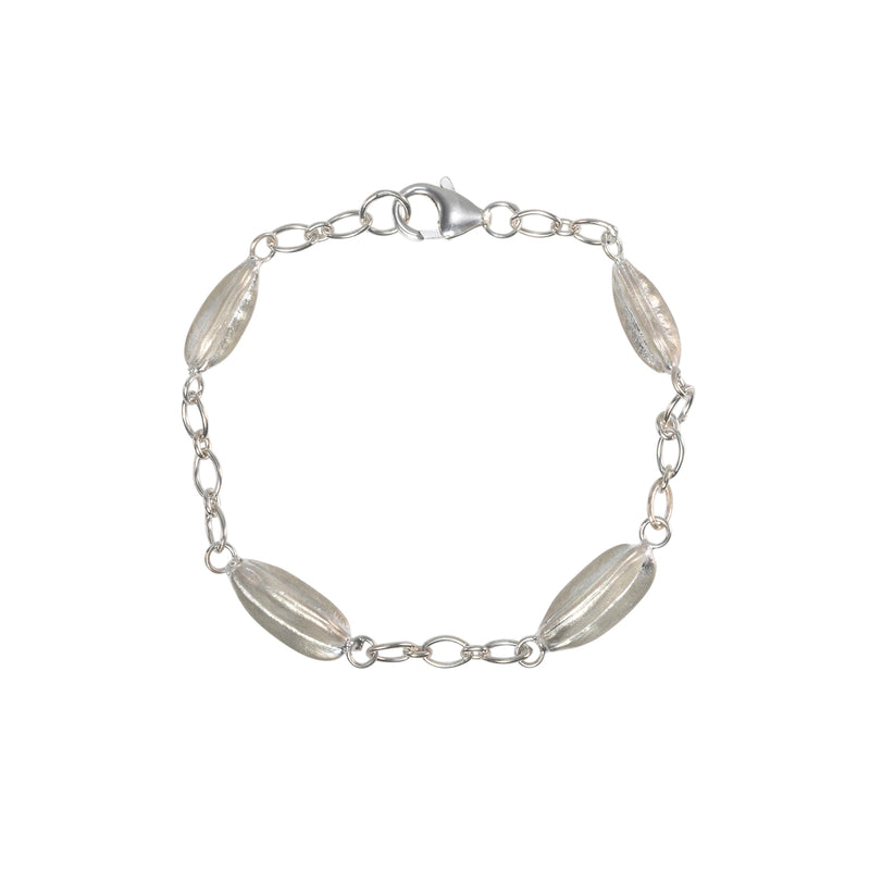 Agapanthus Pod & Chain Bracelet
