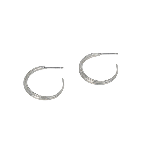 Golden Poppy Hoop Earrings