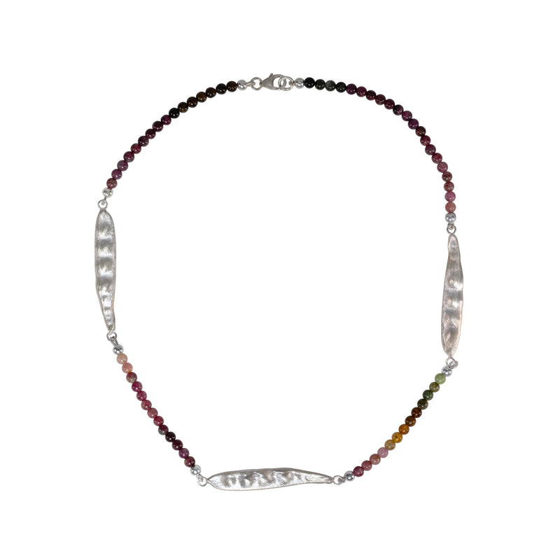 Sweet Pea Beaded Necklace