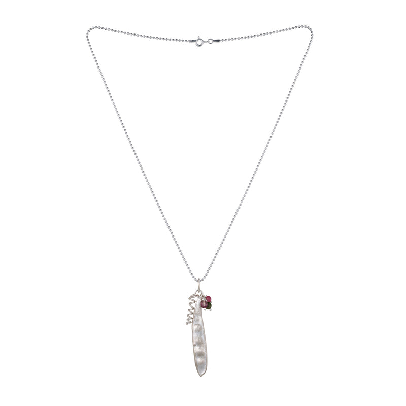 Sweet Pea Pendant & Chain