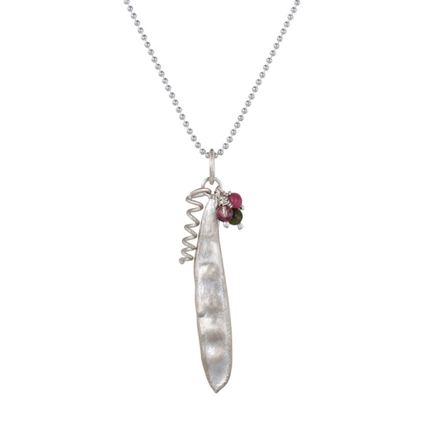 Sweet Pea Pendant & Chain