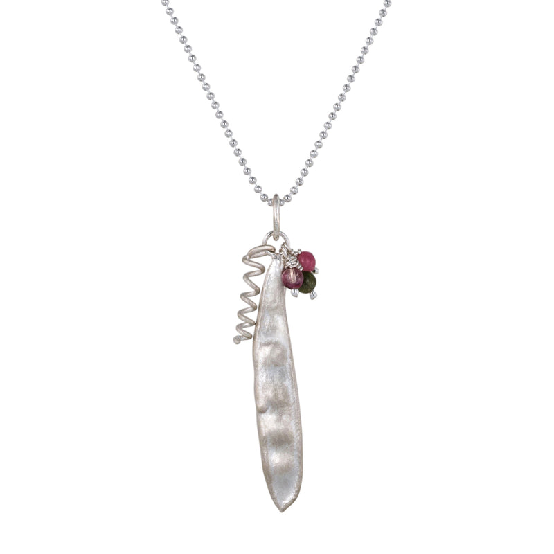 Sweet Pea Pendant & Chain
