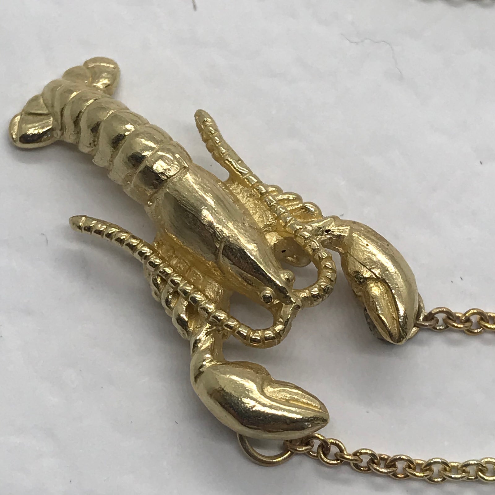 Lobster Necklace – Julian Warrender Precious Metal Jewellery