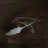 Hawthorn Leaf Hook Earrings