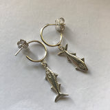 Sardine Hoop Earrings