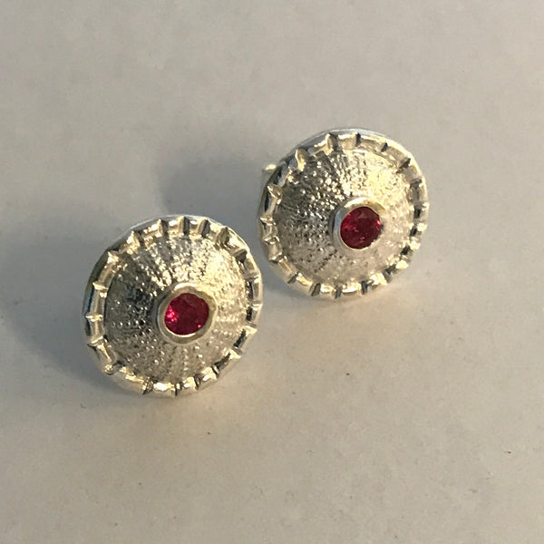 Sea Urchin Stud Earrings