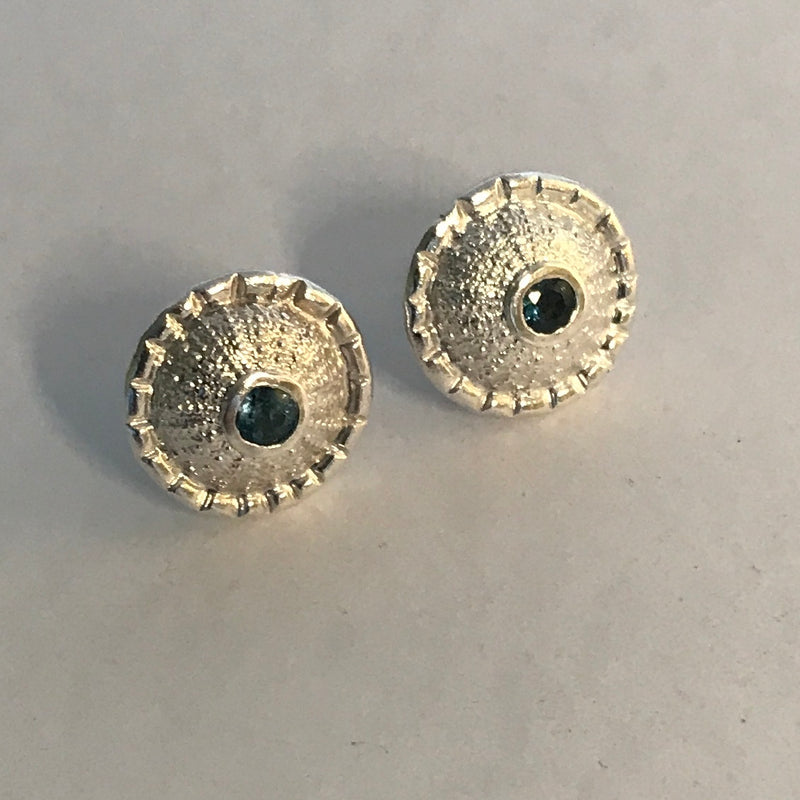 Sea Urchin Stud Earrings