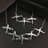 Five Geese Necklace