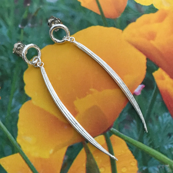 Golden Poppy Earrings