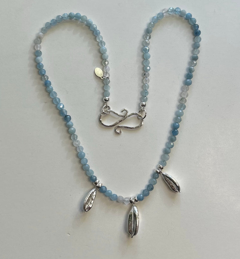 Agapanthus Beaded Necklace