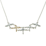 Five Geese Necklace