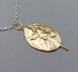 Honesty Seed Pendant with chain