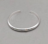 Open Ended Oval Bangle