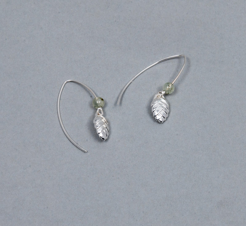 Quaking Grass Hook Earrings